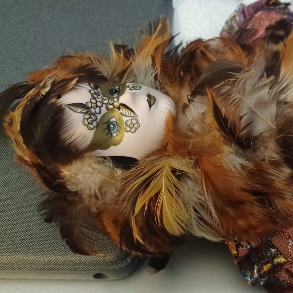 Brinn Clown Doll 19inch
